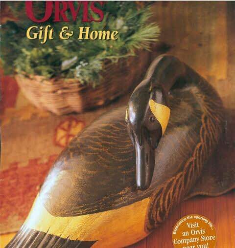 Christmas Cover of Orvis with Canada Goose