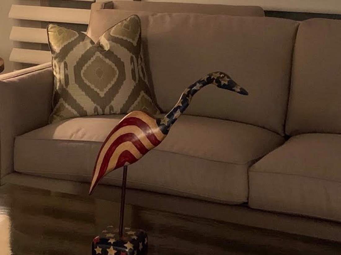 Patriotic Egret